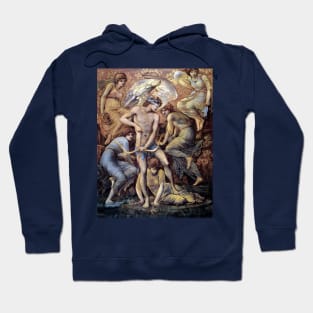 Cupid's Hunting Fields - Edward Coley Burne-Jones Hoodie